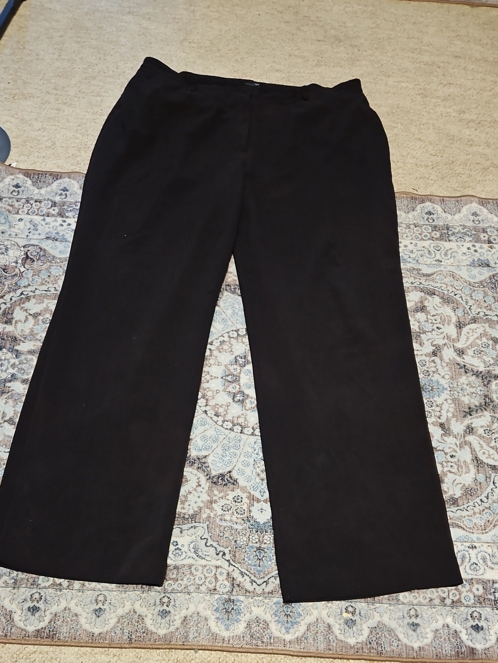 East 5th Black Wide Leg Pull-On Pants